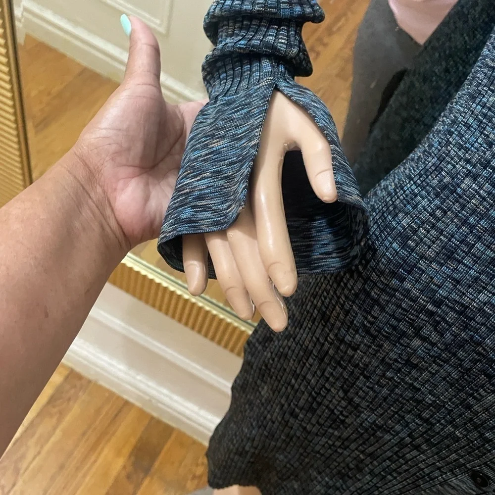 Theory Multicolor Knit Cardigan